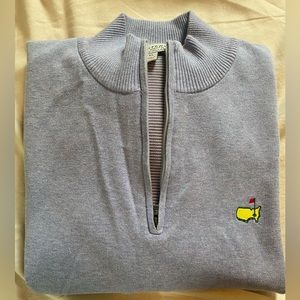 Peter Millar Masters long-sleeve lavender quarter zip - XL